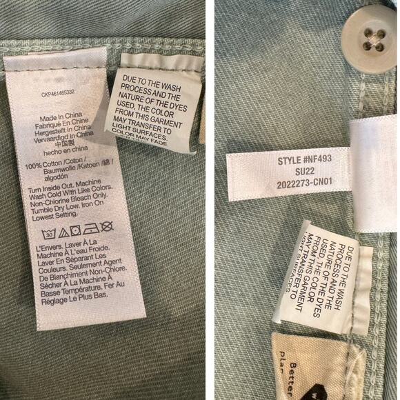 Madewell Denim Ames Oversized Shirt-Jacket: Garment-Dyed Edition Size XXL - Picture 7 of 8